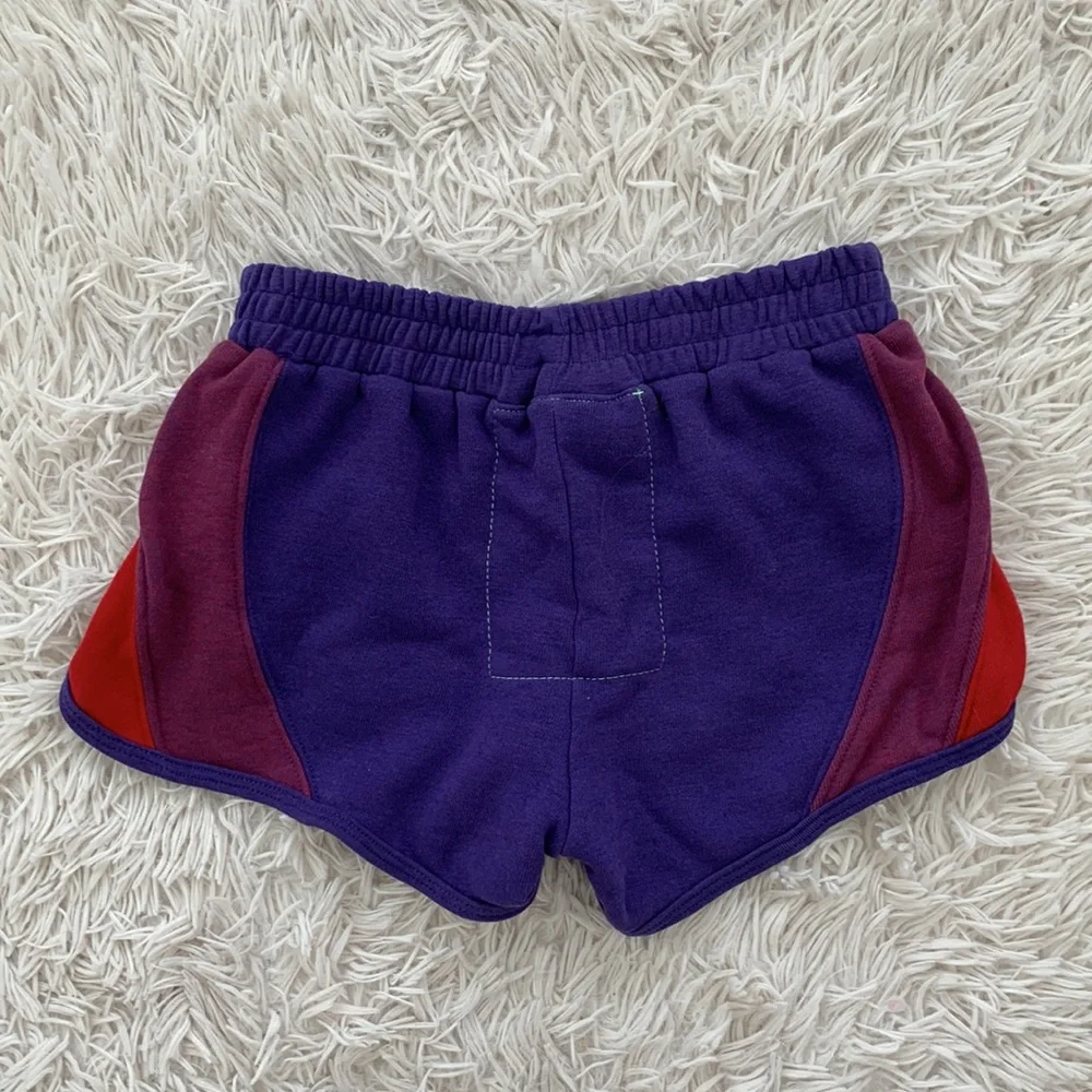 Aviator Nation Purple and Red Athletic Shorts - Picture 3 of 3